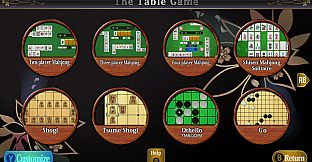 THE Table Game Deluxe Pack -Mahjong, Go, Shogi, Tsume Shogi, Othello, Card, Hanafuda, Shisen Mahjong Solitaire, Chess, Backgammon-