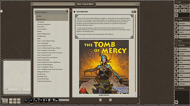 Fantasy Grounds - Tomb of Mercy