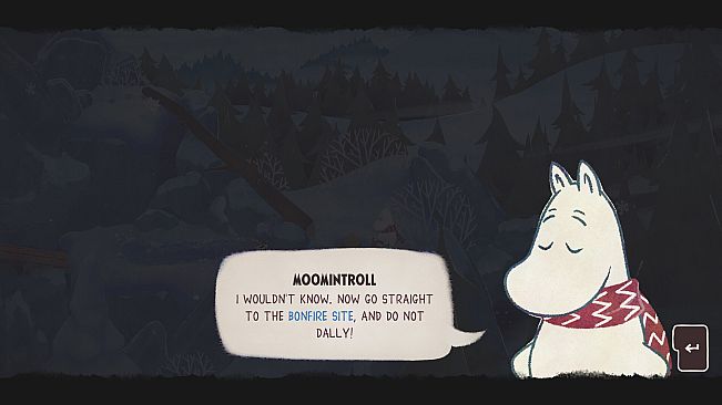 Moomintroll: Winter's Warmth - Scarf & Mittens Cosmetic Pack