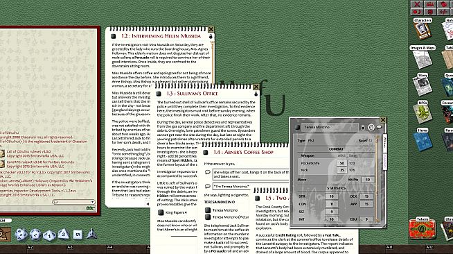 Fantasy Grounds - King of Chicago (Call of Cthulhu)