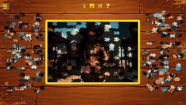 Wild West Desire - Naughty Jigsaw