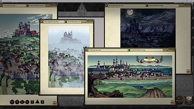Fantasy Grounds - FG Town & Cityscapes Map Pack