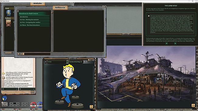 Fantasy Grounds - Fallout RPG: Showdown in Skull Canyon