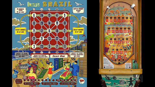 Bingo Pinball Gameroom - United Brazil