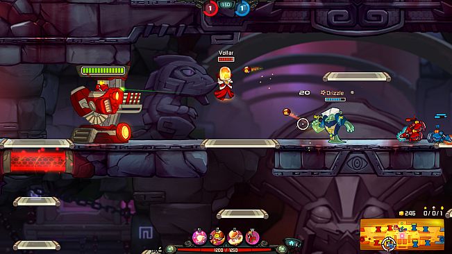 Voltar the Omniscient - Awesomenauts Character