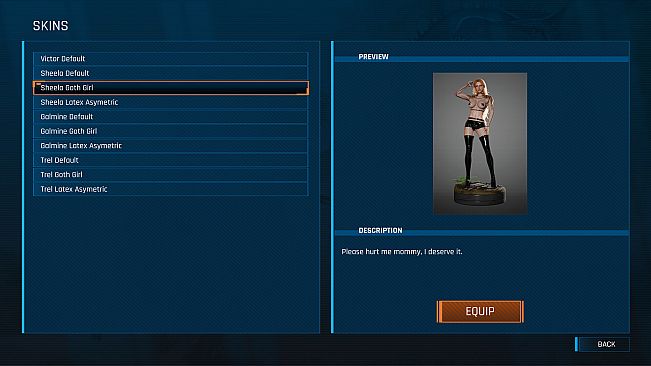 Goth Mommy Skins Pack