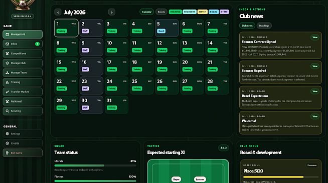 Football Club Builder