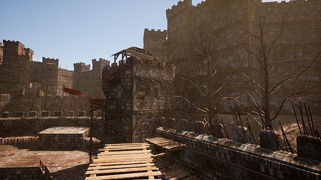 RPGScenery - Fortress Gate Scene