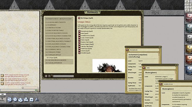 Fantasy Grounds - Ultimate NPCs: Skullduggery (PFRPG)
