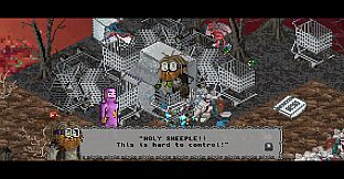 Patchman vs. Blue Squares