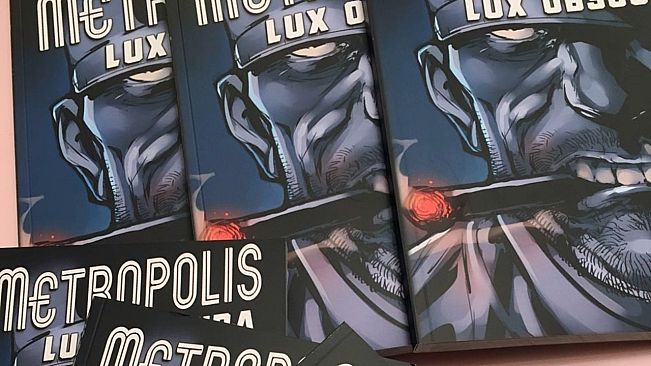 Metropolis Lux Obscura comic book