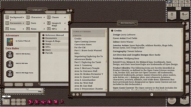 Fantasy Grounds - Tomb of Tiberesh (5E)