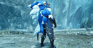 Monster Hunter Rise - "Stuffed Lunagaron" Hunter layered weapon (Switch Axe)