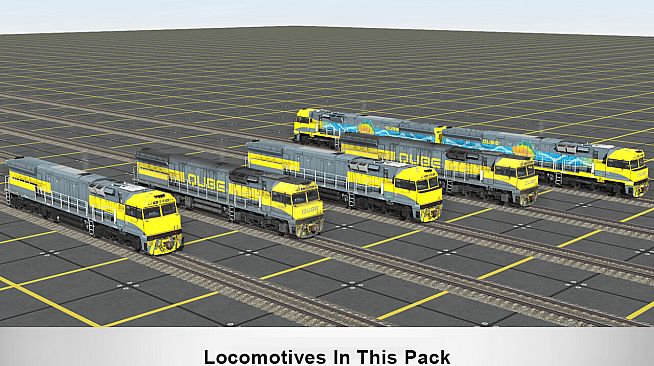 Trainz Plus DLC - QUBE GE C44aci Pack