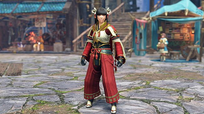 Monster Hunter Rise - "Minoto" Hunter layered armor set