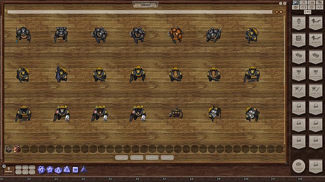 Fantasy Grounds - Devin Night Token Pack 148: Warriors of the Wasteland Heavy Armor