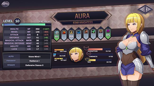 Star Knightess Aura