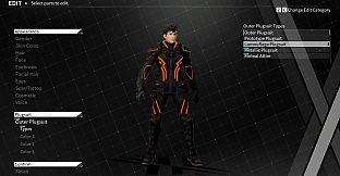 DAEMON X MACHINA - Outer Suit - "Camouflage Plugsuit"