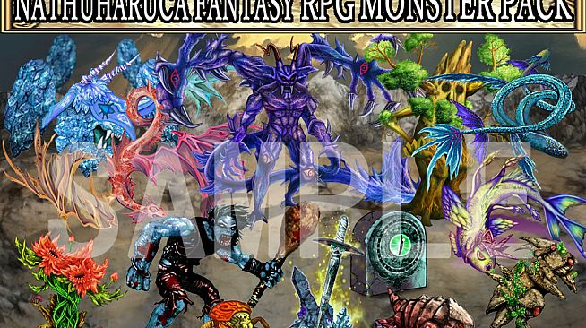 RPG Maker MV - NATHUHARUCA Fantasy RPG Monster Pack