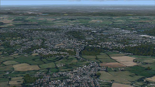 FSX Steam Edition: VFR Real Scenery NexGen 3D - Vol. 2: Central England and North Wales Add-On