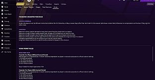 Football Manager 2021 Touch - No Transfer Windows