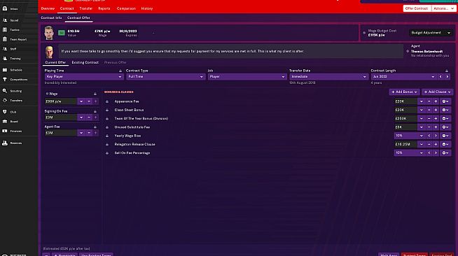 Football Manager 2019 Touch - All Players Interested