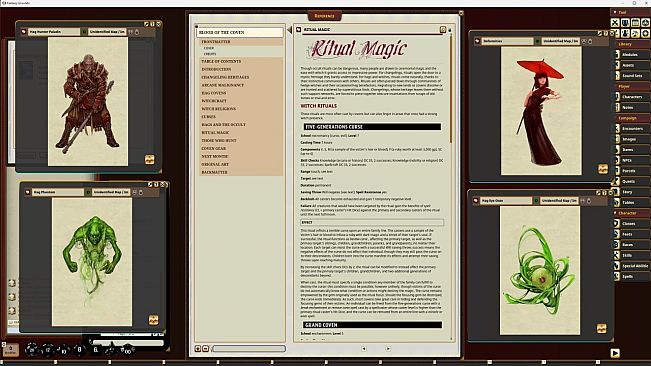 Fantasy Grounds - Pathfinder RPG - Pathfinder Companion: Blood of the Coven