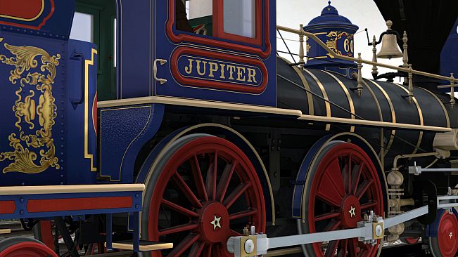 Train Simulator: CPRR 4-4-0 No. 60 ‘Jupiter’ Steam Loco Add-On
