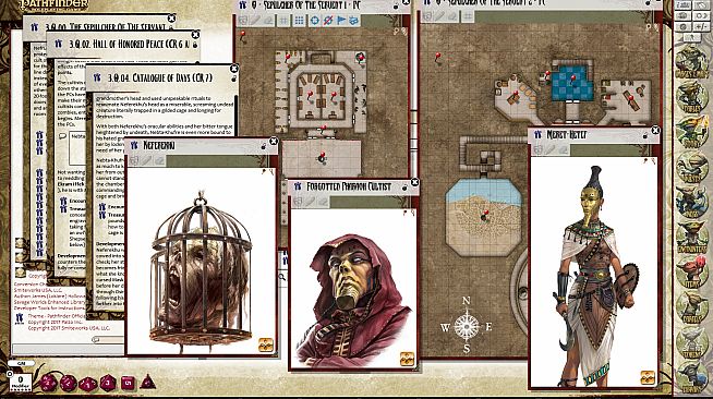Fantasy Grounds - Pathfinder RPG - Mummy's Mask AP 2: Empty Graves (PFRPG)