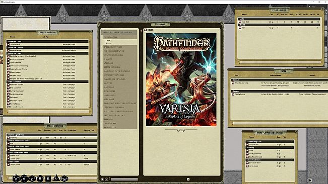 Fantasy Grounds - Pathfinder RPG - Pathfinder Player Companion: Varisia, Birthplace of Legends