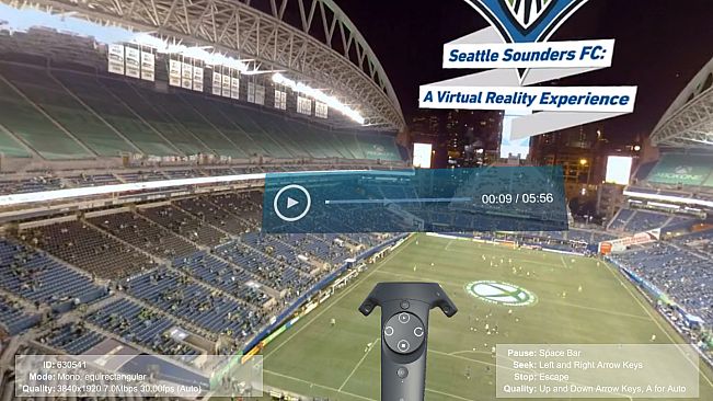 Steam 360 Video Player