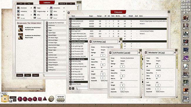 Fantasy Grounds - Deadlands: The Weird West (Core Rules Book)