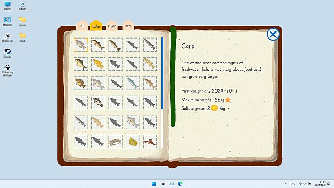 Fishing On My Desktop