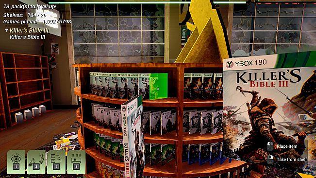 MY CAT SCATTERED GAMES: Tidy Videogame Supermarket