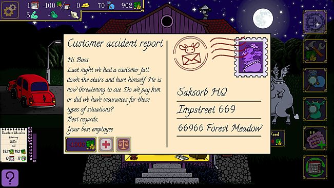 Spooky Mansion Manager