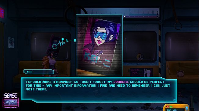 Sense - 不祥的预感: A Cyberpunk Ghost Story