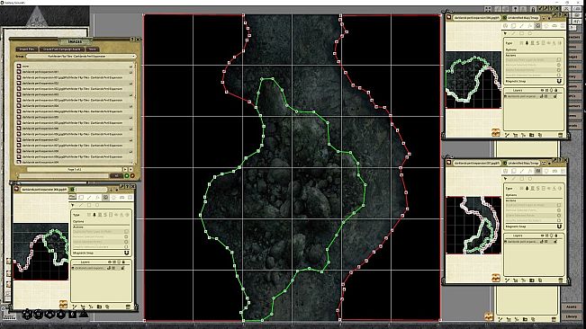 Fantasy Grounds - Pathfinder RPG - Flip-Tiles - Darklands Perils Expansion
