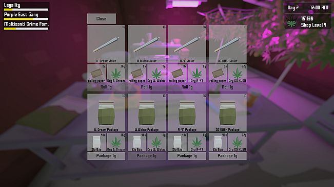Weed Store Simulator