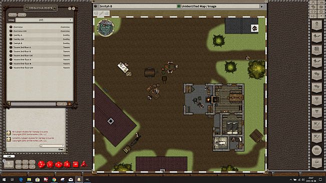Fantasy Grounds - Forest Tavern (Map Pack)