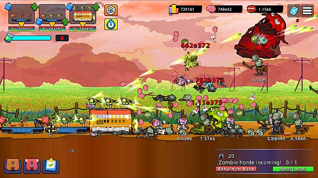 Bomb Vehicle The Idle Clicker - DF Express Strategic Transport Train