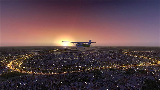 FSX Steam Edition: Night Environment Benelux Add-On