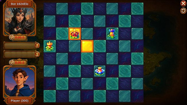 Choc Tactic for Chess Master - Flower Power