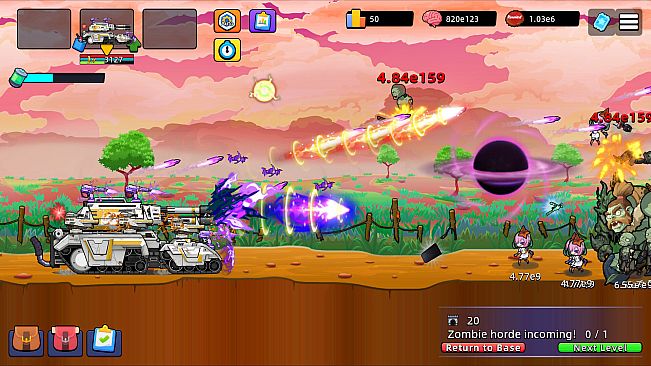 Bomb Vehicle The Idle Clicker - Megoliath Armed Reclamation Vehicle