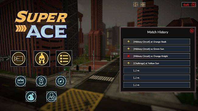 Neon Marble Rust - Super Ace