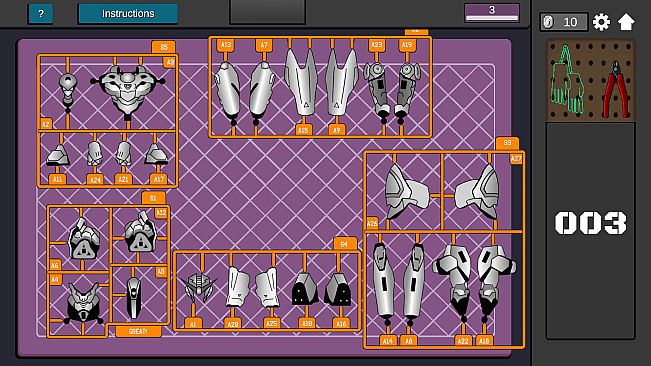 Mech Assembler: Model Kit builder Simulator