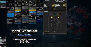 MechWarrior Online - Sigma Legendary Mech Pack