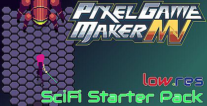 Pixel Game Maker MV - low.res Sci Fi Starter Pack