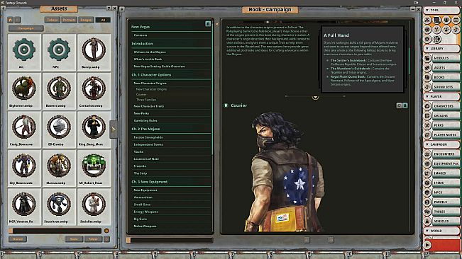 Fantasy Grounds - Fallout: The Roleplaying Game - New Vegas Setting Guide