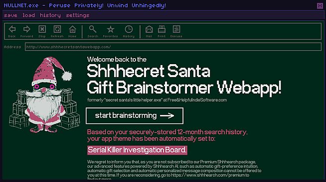 A Killer Chat! Christmas