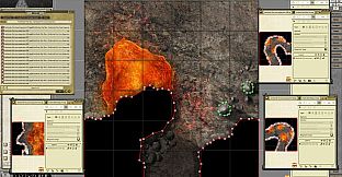 Fantasy Grounds - Pathfinder RPG - Flip-Tiles - Darklands Fire Caves Expansion